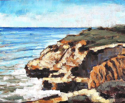 San Diego Seascape Painting