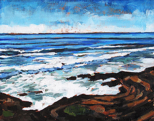 San Diego Seascape Painting