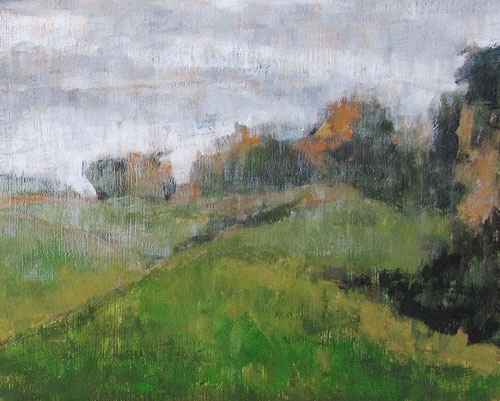Virginia Rain Painting Landscape