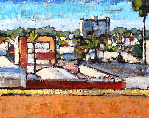 Hillcrest Panorama Painting San Diego