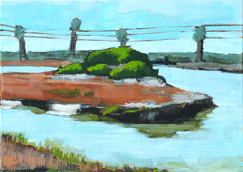 San Elijo Lagoon Painting