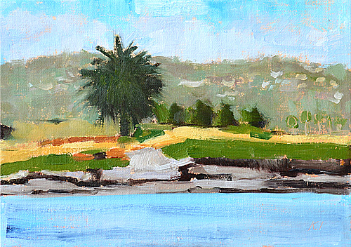 Fiesta Island San Diego Painting Mission Bay
