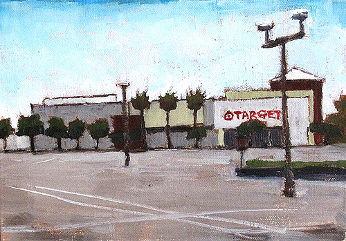San Diego Mission Valley Target Store Painting