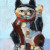 Maneki Neko Painting Japanese Beckoning Cat