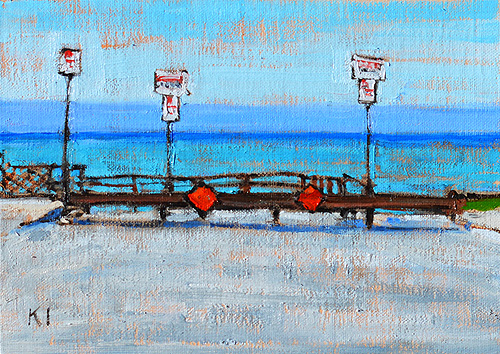 Ocean Beach Painting San Diego