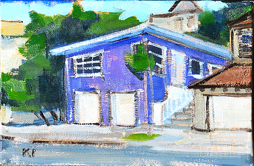 Hillcrest Landscape Painting, San Diego