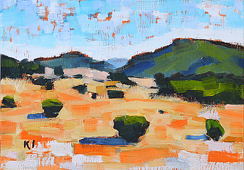 Laguna Canyon Landscape Painting