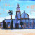 Balboa Park Museums Painting, San Diego