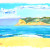 Coronado Beach Painting Watercolor San Diego