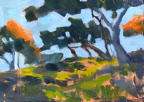 Torrey Pines Del Mar California Painting