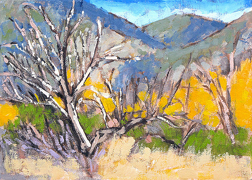 San Diego Fall Landscape Painting