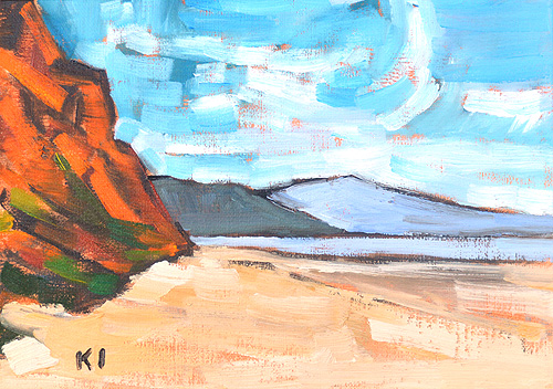 Black's Beach Painting San Diego