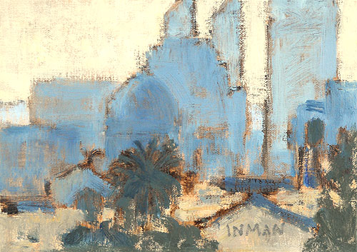 San Diego Cityscape Painting