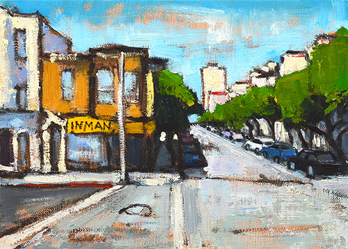 Nob Hill Painting San Francisco