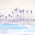 Palm Trees Mission Bay San Diego California Painting Watercolor