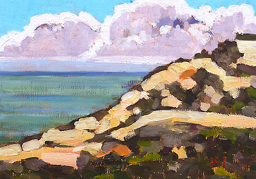 Point Loma Landscape Painting San Diego