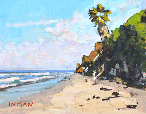 Grandview Beach Painting Encinitas California