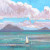 Coronados Islands Painting San Diego Sailboat