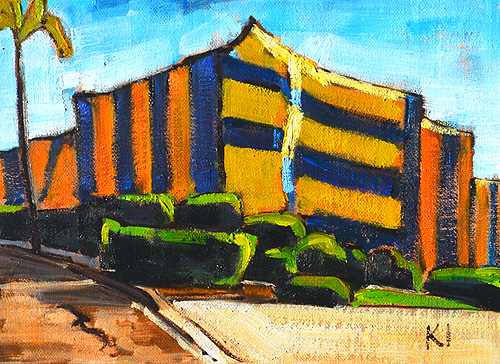 Termite Tent Painting California Urban Realism