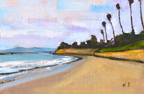 Butterfly Beach Painting Santa Barbara