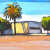 Imperial Avenue Barrio Logan San Diego Urban Landscape Painting