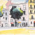 Example Painting Barcelona Watercolor Urban Sketch