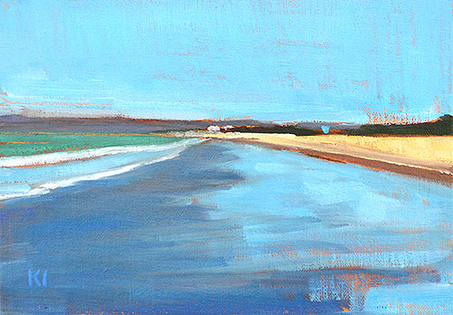 Coronado Beach Oil Painting Landscape San Diego Plein Air