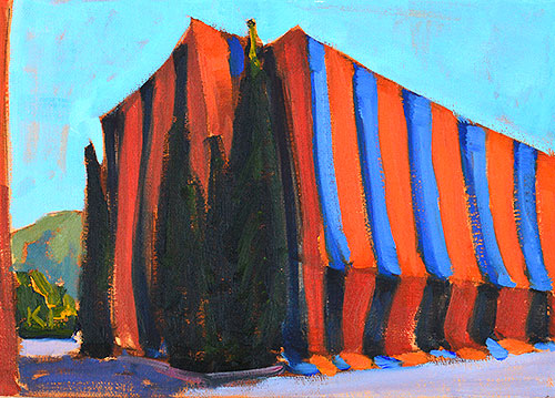 Termite Tent Painting San Diego Art by Kevin Inman