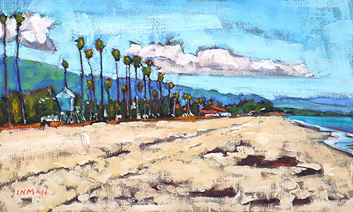 Santa Barbara Beach Painting