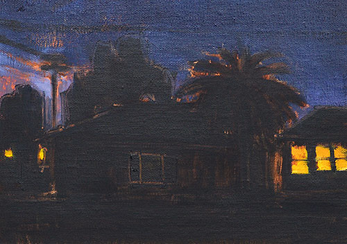 San Diego Night Painting