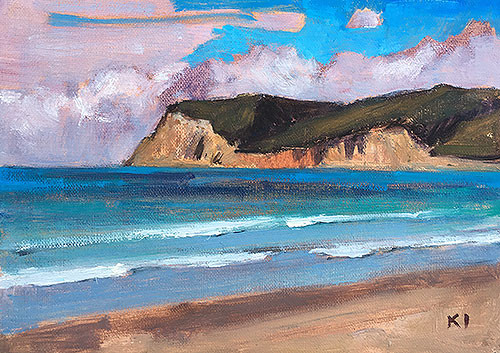 Coronado Beach Painting Kevin Inman