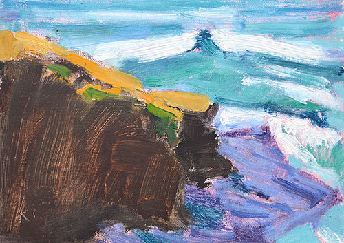Ocean Beach Painting San Diego Kevin Inman