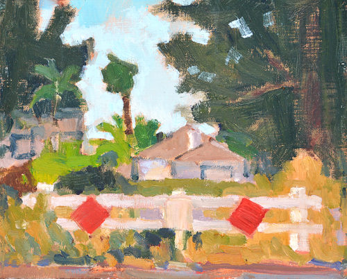 South Park San Diego Plein Air Painting