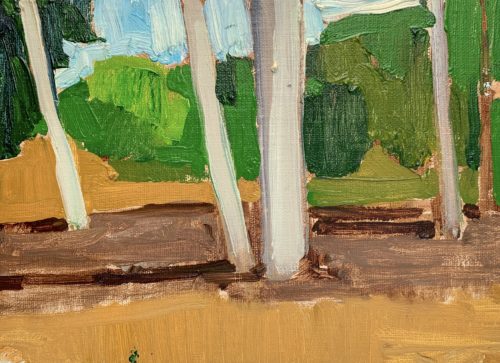 Eucalyptus Grove San Diego Painting