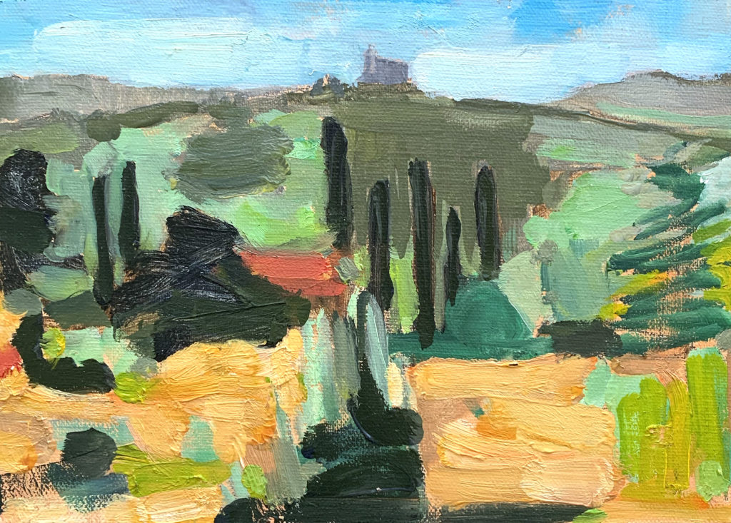 Tuscany Painting by Kevin Inman